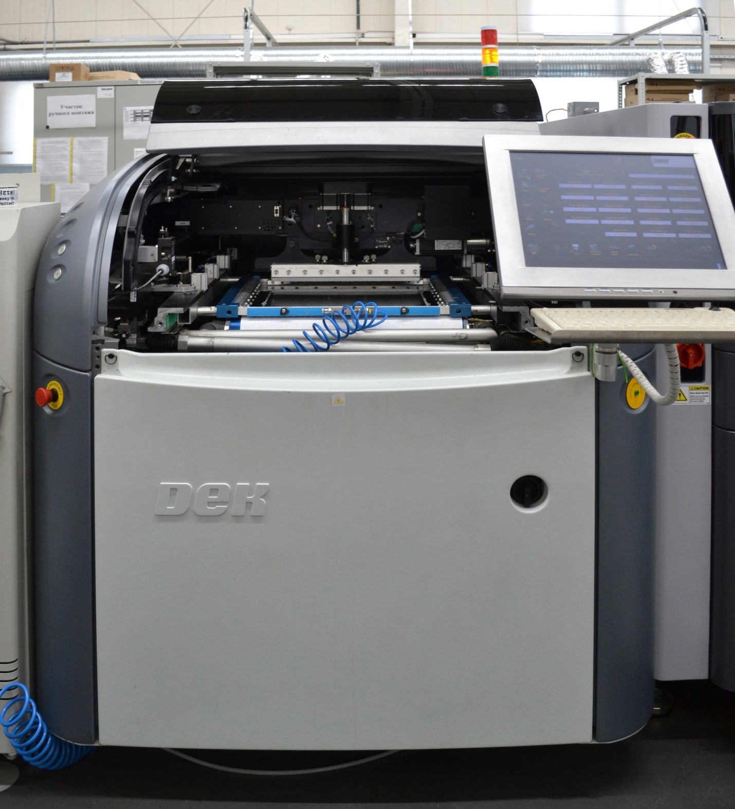 automatic stencil printer for applying solder paste DEK Horizon 03Ix