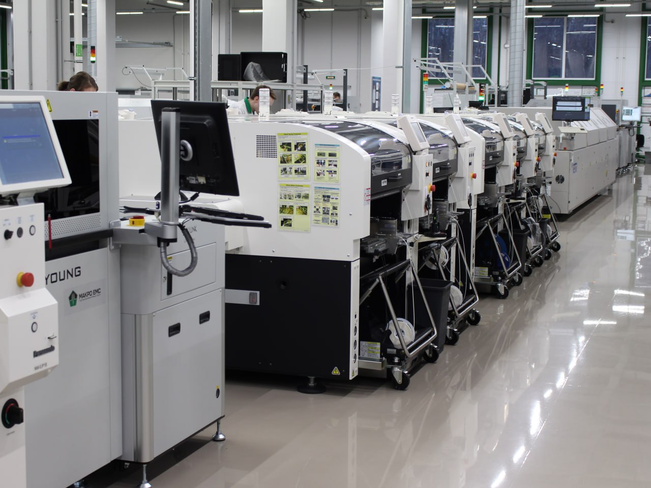 Electronic components for various assemblies of modern cars, such as multimedia, window raisers, on-board computers